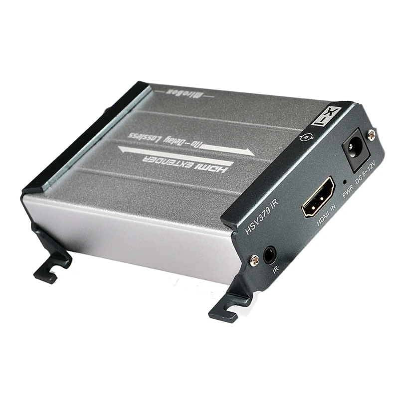 ABKT-Mirabox Hsv379-Ir Hdmi через коаксиальный удлинитель с ИК-поддержкой 1080P 60 м 200 м 300 м Hdmi коаксиальный передатчик и приемник для Dvr