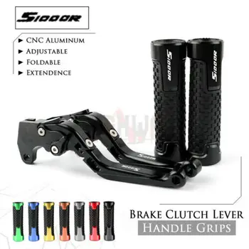 

CNC Aluminum Adjustable Brake Clutch Levers Handlebar Grip Handle Hand Grips For BMW S1000R 2014-2019