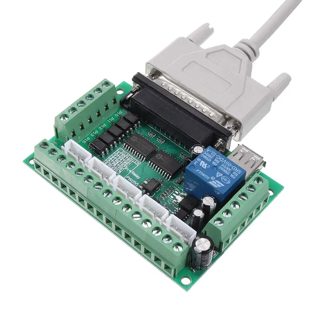 5 осевая плата драйвера USB CNC для защиты передачи анти обратный модуль контроллер