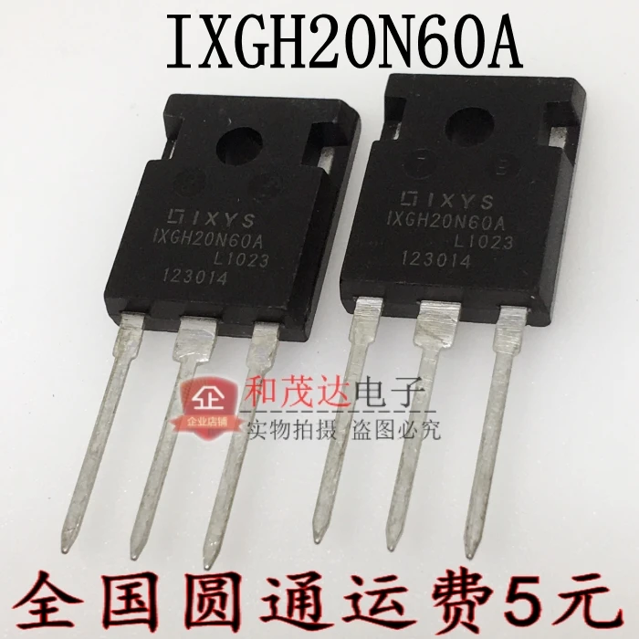 2 шт./IXGH20N60A-247 600V 20A