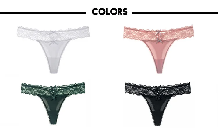 CINOON New Sexy Panties Women Lace Low-waist Briefs Female Hollow Out Underwear Ladies Underpants Intimates G String Lingerie (6)