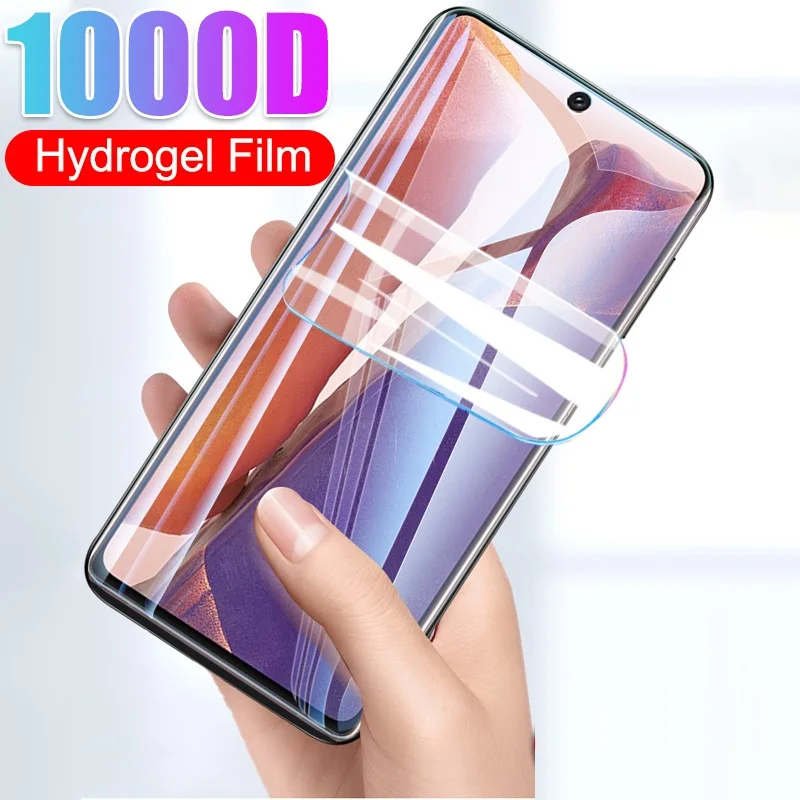 Pellicola Hydrogel Per Redmi Note10 Pro 10 S Pellicola Salvaschermo Redmi Note 10 S 9 8 9S T 9T 8T 9A 9C 8A Pro Max A C 5G Note9 Non Vetro