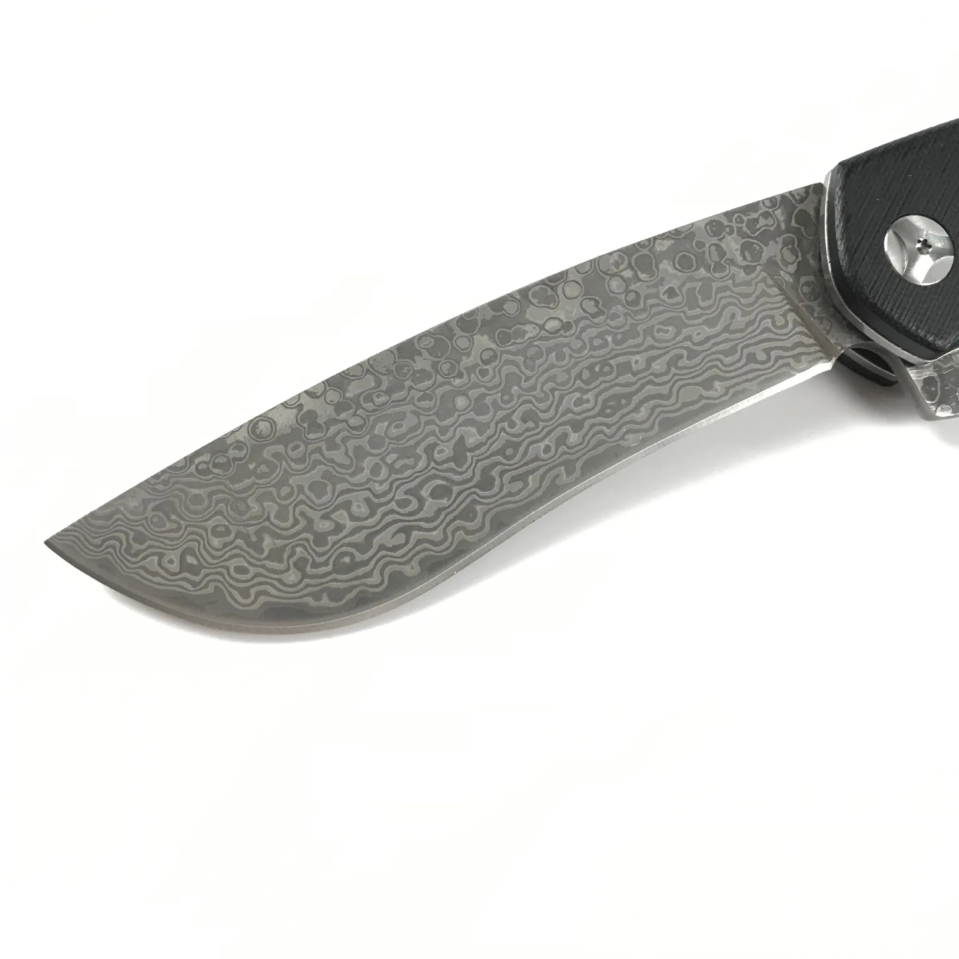 Острая Дамасская сталь импорт blacksmithing кемпинг инструмент складной нож G10+ стальная ручка Открытый нож самообороны