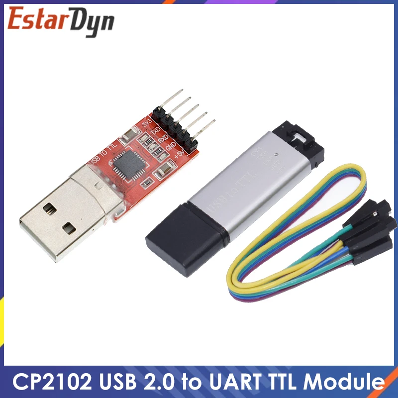 Usb Ttl Mu00f3dulo Conversor Serial USB 2.0 Para UART TTL 5PIN CP2102 ...