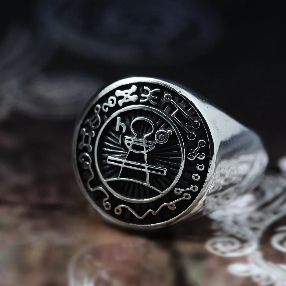Secret seal of Solomon version in stainless steel
