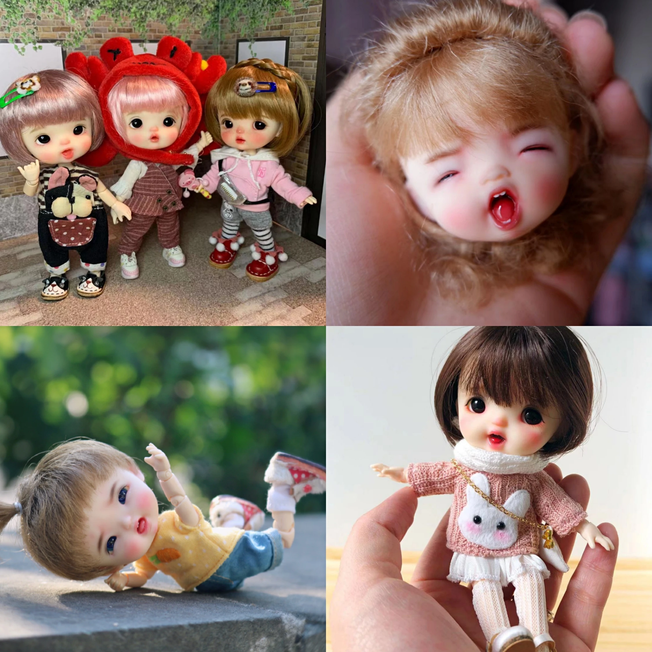 Новые сахарные куклы Ob11 куклы 1/8 изготовление на заказ BJD куклы DIY макияж куклы и голова куклы OB