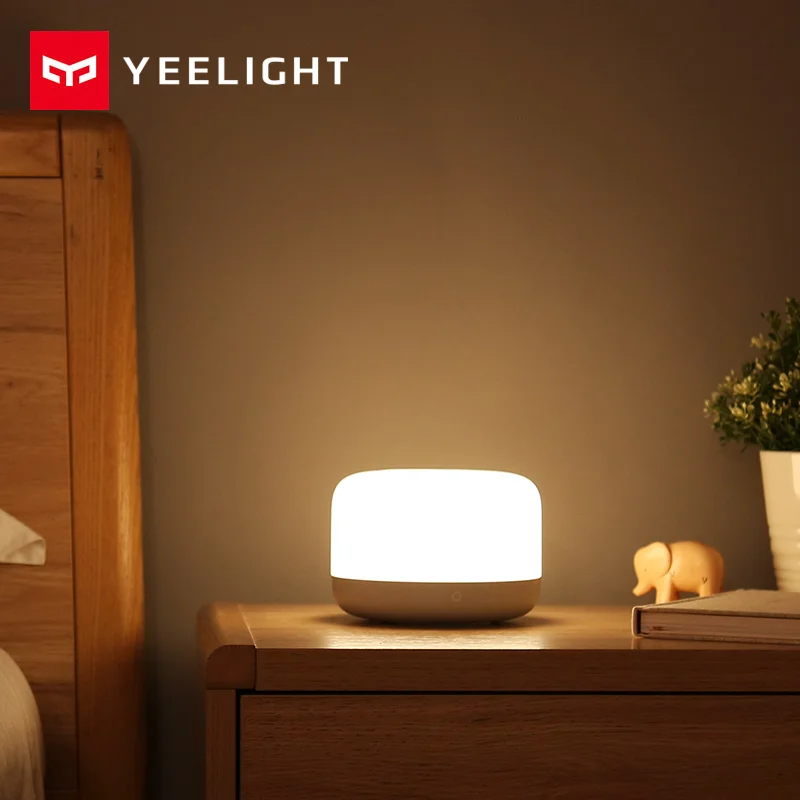 Bedside Lamp 2 Yee светильник, умный светодиодный прикроватный светильник D 2 RGBW, яркий регулируемый ночной Светильник Smart woek с Mijia Apple Homekit - Испускаемый цвет: Bedside Lamp 2