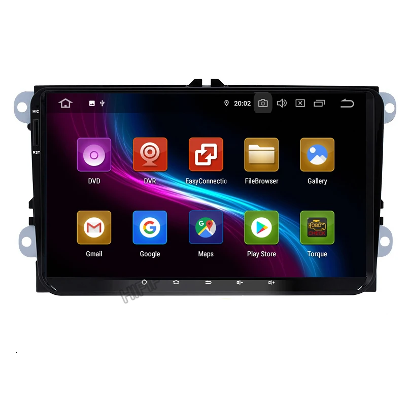 Best IPS DSP 4G Android 9.0 2 DIN Car GPS PLAYER for Seat Altea Toledo VW GOLF 5/6 Polo Passat B6 CC Tiguan Touran RADIO NO DVD 1