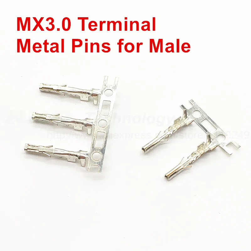 Automotive wiring harness connector male 2-24 pin MX3.0 3mm wire connector terminals wire connector electrical connectors electrical connector cable connector 10pcs/lot for PC/computer graphics card PCI-E Power