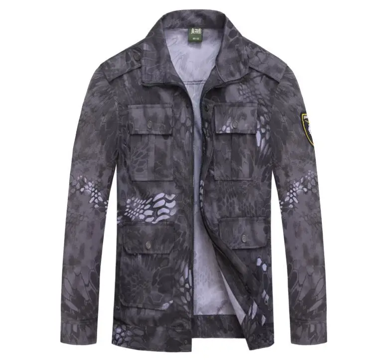 ternos camuflagem tático camisa + calças de