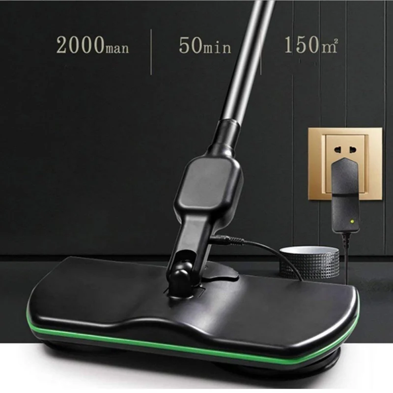 

New Magic Easy Microfiber Electric Broom 360 Rotating Mop Spin Spray Foot Switch Mop Floor Cleaning Mop Easy Bucket Dust Broom