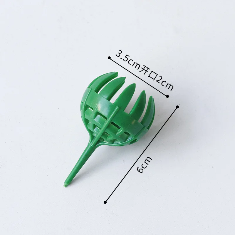 Коробка для удобрений бонсай seedsplantsTool Крышка для удобрений корзина корпус купола пластиковая антифриз бонсай плантас корзина для удобрений - Цвет: Green large