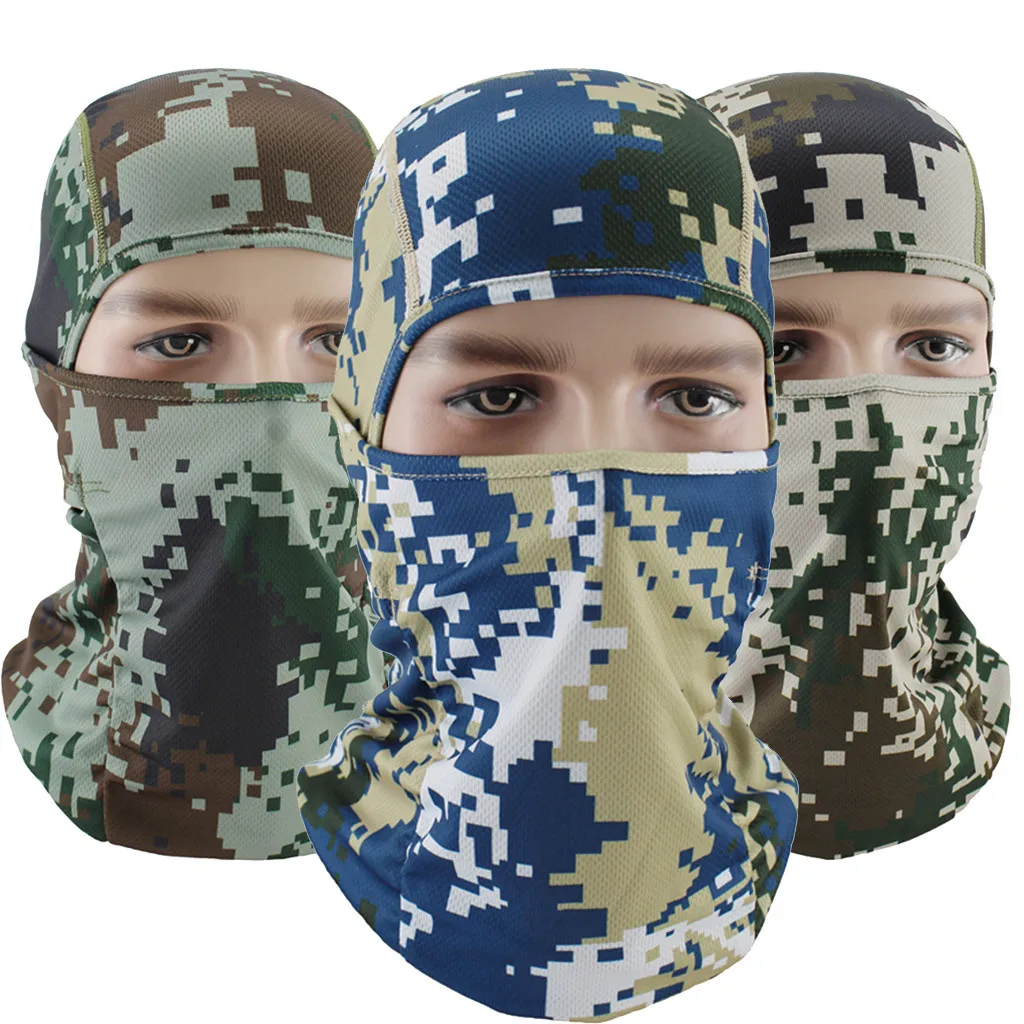 

Military Tactical Balaclava Cap CP Camouflage Full Face Mask Motorcycle Motocross Cycling Hunting Army Bike Head Shield Men Hat