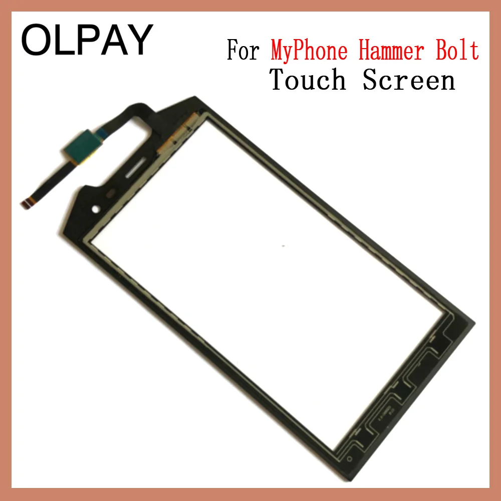 Дигитайзер сенсорного экрана мобильного телефона 5,0 дюйма для MyPhone Hammer Bolt Сенсорное стекло Сенсорные инструменты Бесплатный клей и салфетки
