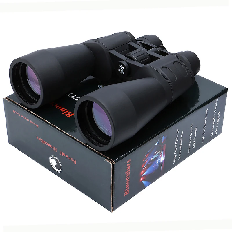 10-380x100 зум бинокль телескоп черный HD водонепроницаемый lll ночного видения бесконечный зум Открытый Кемпинг Охота бинокль - Цвет: 10-380x100