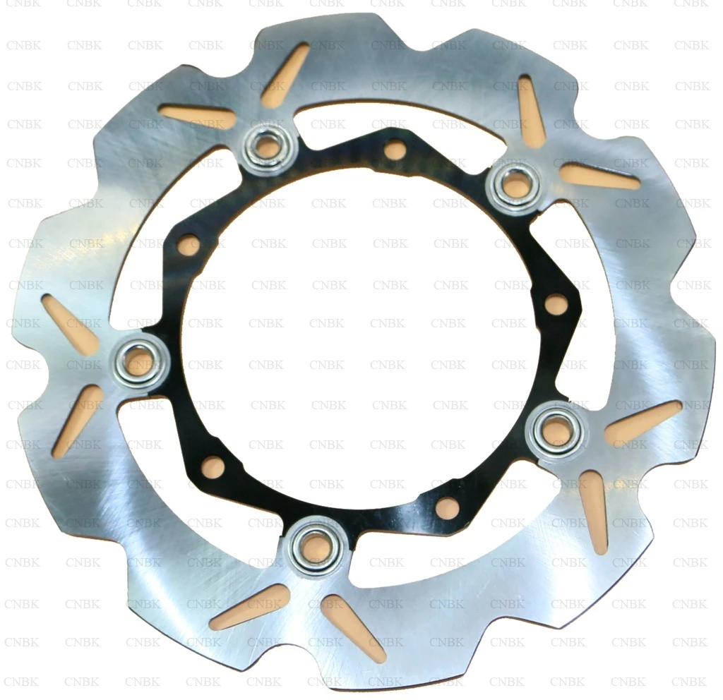 Передняя 266 мм дисковый тормозной ротор для YAMAHA YP MAJESTY ABS 400 YP400 2007-2013 2012 2011 2010 2009 2008 07 13 12 11 10 09 08