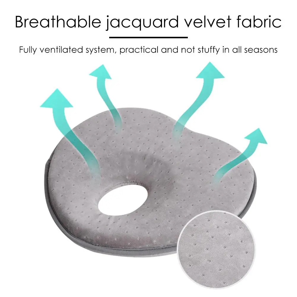 Baby Pillow Memory Foam Head Protection Cushion Pillow Newborn Baby Kids Pillows Kids Pillow Sleep Positioner Dropship 0-12M
