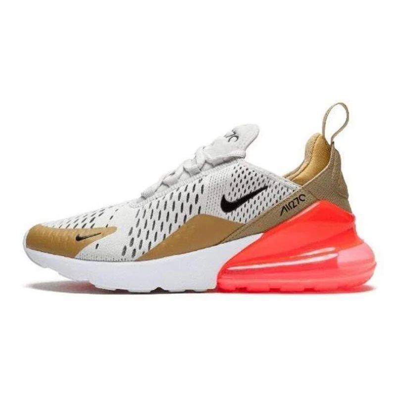 Оригинальные женские кроссовки для бега Nike AIR MAX 270, черные Нескользящие износостойкие легкие спортивные кроссовки AH6789, лидер продаж