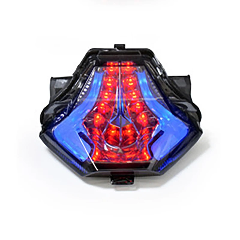 Синий BDJ для Yamaha mt07 mt 07 mt09 mt 09 MT-07 MT-09 R25 R3 мотоцикла светодиодный задний свет сигнал поворота светильник чудесный Хвост Стоп светильник лампы Интегрированный - Цвет: Синий