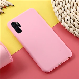 Чехол TRISEOLY для samsung Galaxy Note 10, чехол Note10 Plus, простой однотонный Мягкий силиконовый чехол для телефона samsung Note 10, чехол - Цвет: e