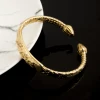 Gold Color Trendy Dragon Bracelet Fashion Accessories Bracelet for Women Bangles Charm Jewelry 1