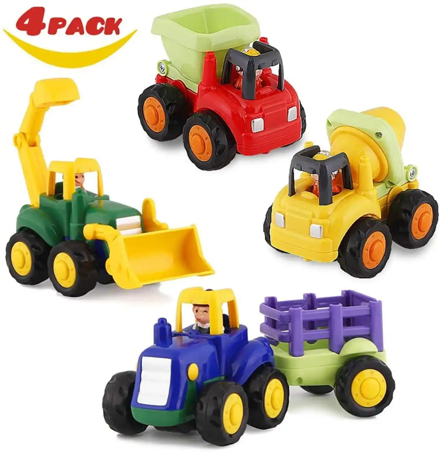 excavator and dump truck toy