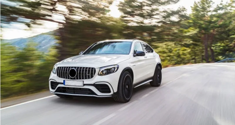 MG Передняя Центральная решетка гриль для- Mercedes benz W253 X253 GLC200 GLC250 GLC300 спортивные glC450 GLC63 решетка