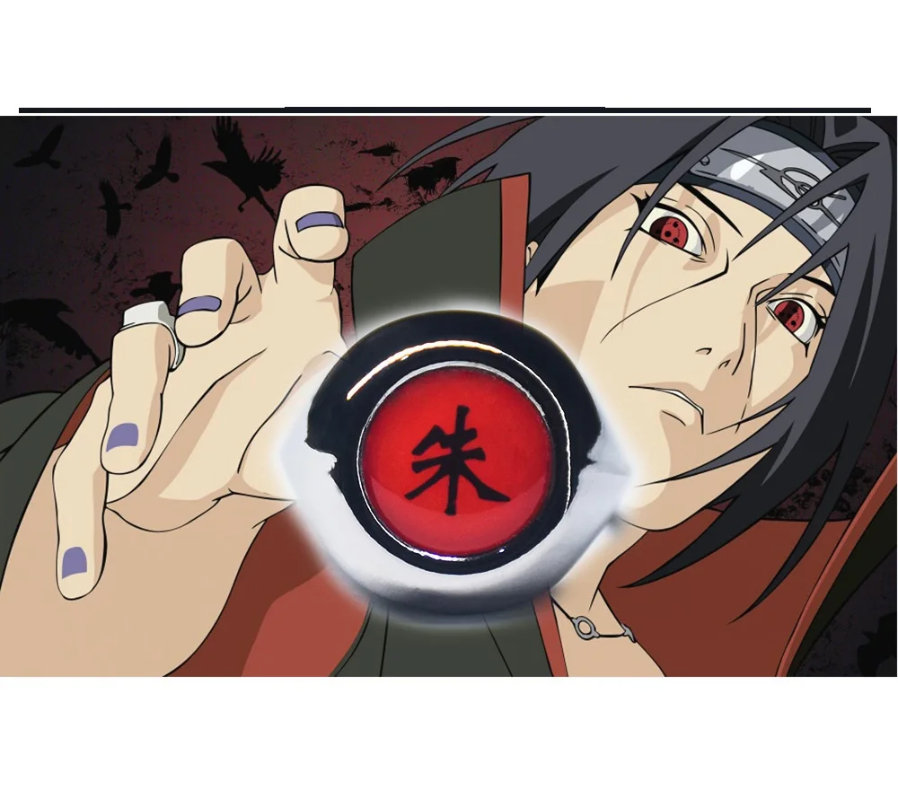 

Anime Cosplay Ring Akatsuki Itachi Pain Orojimaru Ring Finger Adult Ninja Props Accessories Cool Stuff Gift