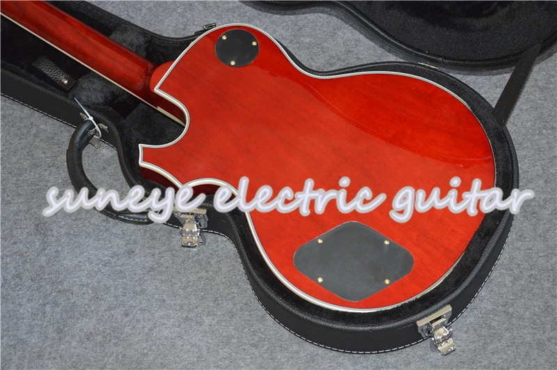 Suneye Solid Guitar Body электрогитара вишневая глянцевая отделка электрогитара с накладка кремового цвета с гитарным чехлом
