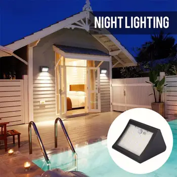 

38LED Outdoor Solar Motion Sensor Wall Light Waterproof Garden Street Lamp