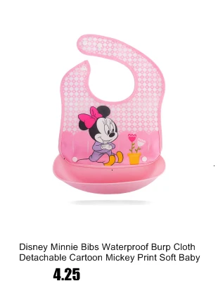 Disney Kids/сезон осень-зима; хлопковые теплые тапочки с Минни; нескользящая шерстяная обувь для маленьких мальчиков и девочек; домашние тапочки; обувь с героями мультфильмов