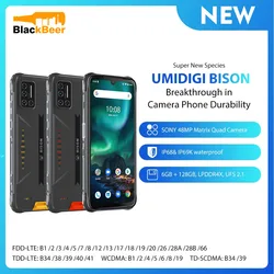 UMIDIGI BISON IP68/IP69K Waterproof Mobile Phone 6.3