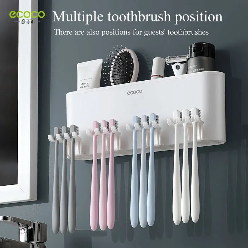 https://ae01.alicdn.com/kf/Hd2d7780a8b2d4c2b9fa372e4f1d3cf39M/ECOCO-Wall-Mounted-Toothbrush-Holder-Automatic-Toothpaste-Squeezer-Dispenser-Mouthwash-Cup-Storage-Rack-Bathroom-Accessories.jpg