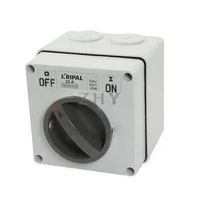 

AC 500V 32A IP66 Three Phase 3 Inputs/ 3 Outputs 56SW332 Industrial Switch