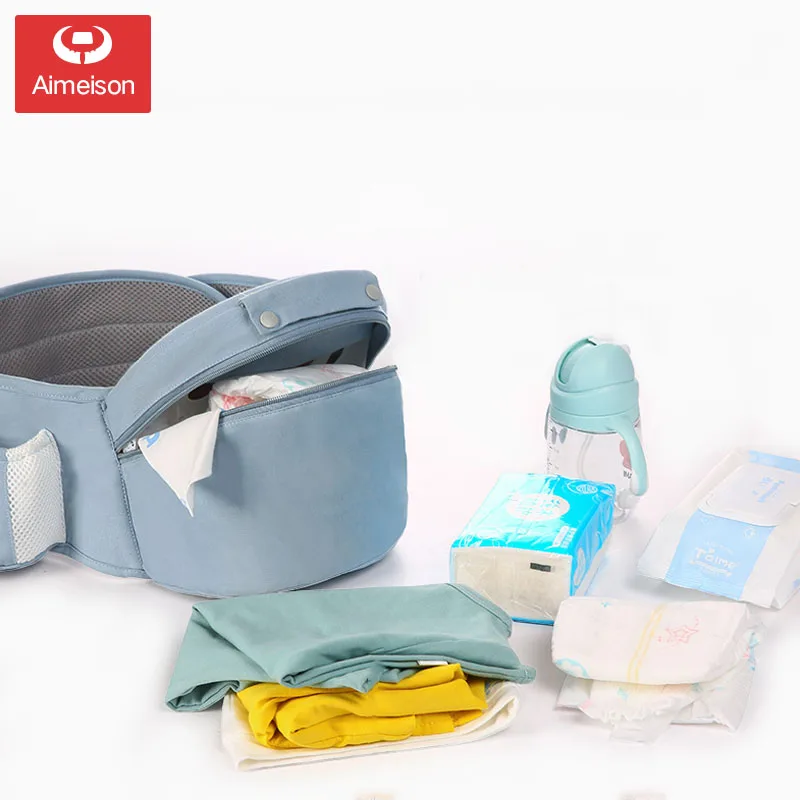 Ergonomic Baby Carrier Backpack With Hipseat For Newborn Multi-function Infant Sling Wrap Waist Stool AYD007