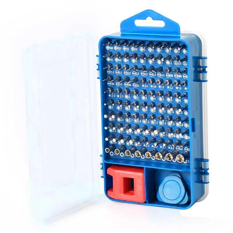 115 в 1 отвертка Набор прецизионных многофункциональных отверток Набор для сотового телефона разбирать Часы Очки электрические инструменты