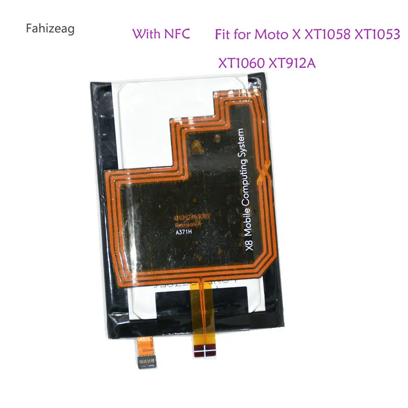 

fahizeag 2120mAh EX34 EX 34 With NFC Phone Battery Replacement for Motorola Moto X XT1058 XT1053 XT1060 XT912A mobile phone