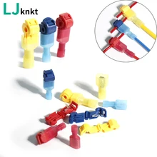 

Quick Electrical Cable Connectors Splice Snap Lock Wire Terminal Crimp Insulated Male Female Clamp T-Tap Without Breaking Line