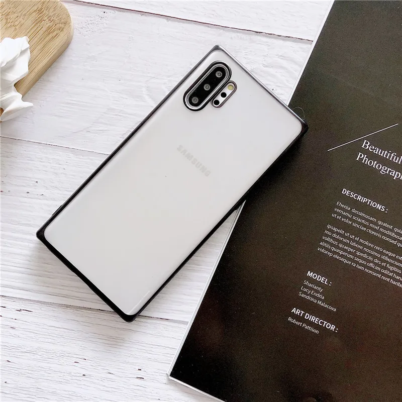 Ультра тонкий чистый мягкий чехол для samsung S8 S9 S10 Plus Note 8 9 10 Pro A10 A20 A30 A40 A50 A70 A6 A7 A8 плюс матовый чехол из ТПУ