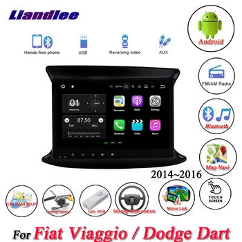 

Liandlee Car Android System For Fiat Viaggio / Dodge Dart Radio GPS Navi MAP Navigation Wifi Screen Multimedia NO CD DVD Player