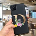 Letter - black - D