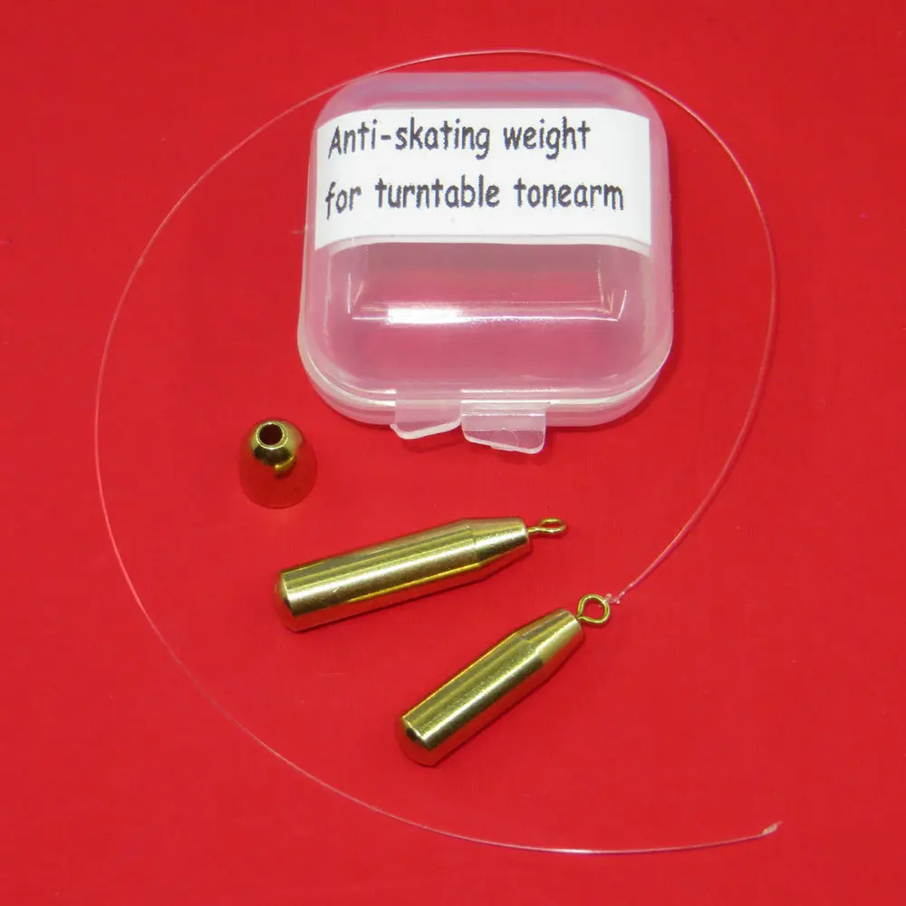 

1.85/3.5/5.1 Gram Turntable Anti-Skate Weight Set, Generic,Antiskating Turntable