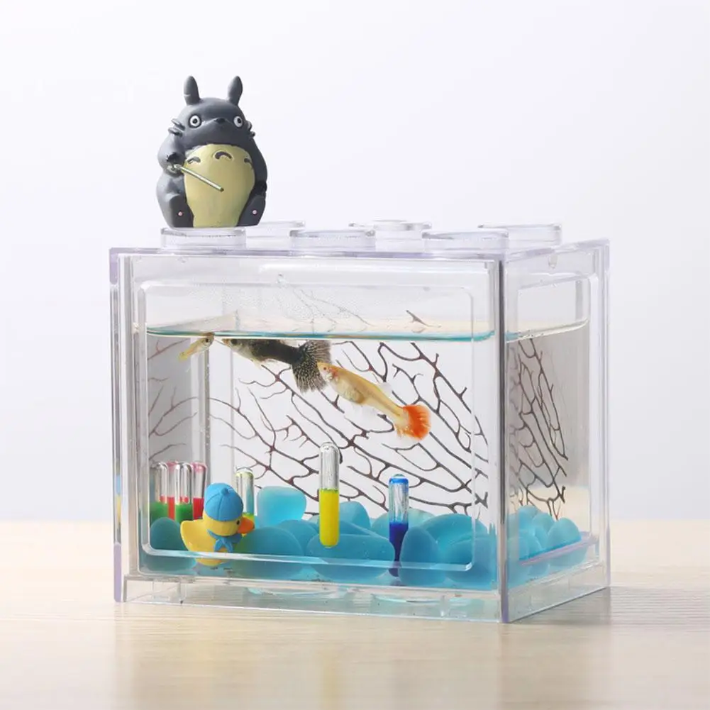 Миниатюрная аквариумная рыбка Marimo Spider Marimo(без USB без светильник