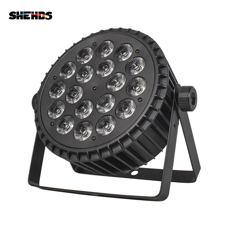 Aluminum Alloy LED Par 18x12W RGBW 4in1 LED Par Can LED Par Light DMX Stage Lights Or Party KTV Disco DJ Lamp DMX512 4/8CH