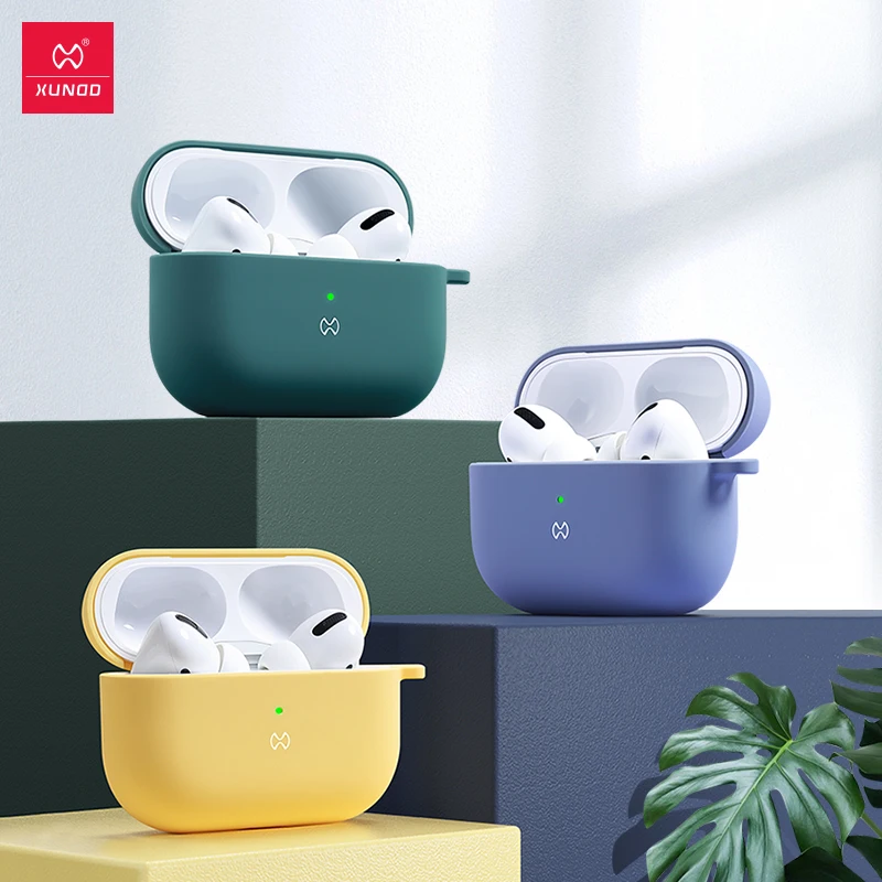 Xundd стиль для Airpods Pro Чехол Bluetooth беспроводные наушники 360 Защитный противоударный чехол Airpods3 крюк