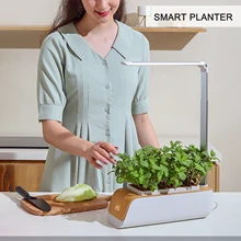 Indoor Hydrocultuur Groeien Systeem Tuin Kit Met Licht Groeien Smart Tuin Voor Huis En Keuken Plantaardige Systeem Kruid Grower