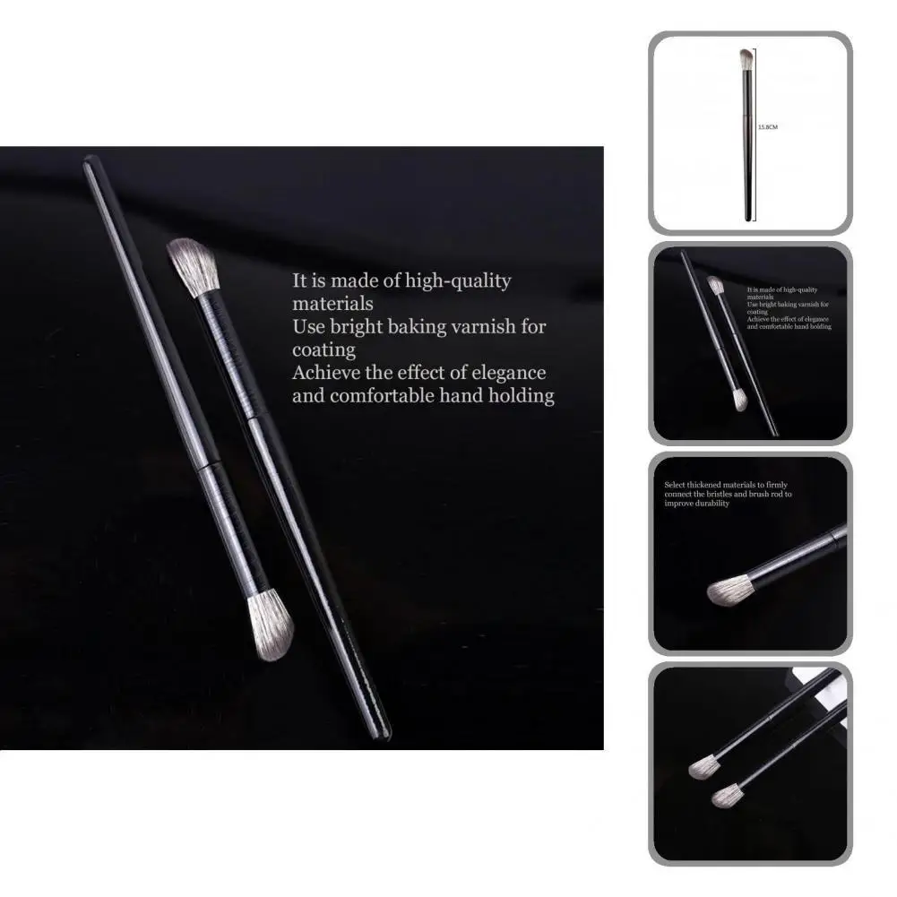 

Ergonomics Handle Thin Eyeliner Brush Professional Small Angled Eyebrow Tool Beauty Supplies