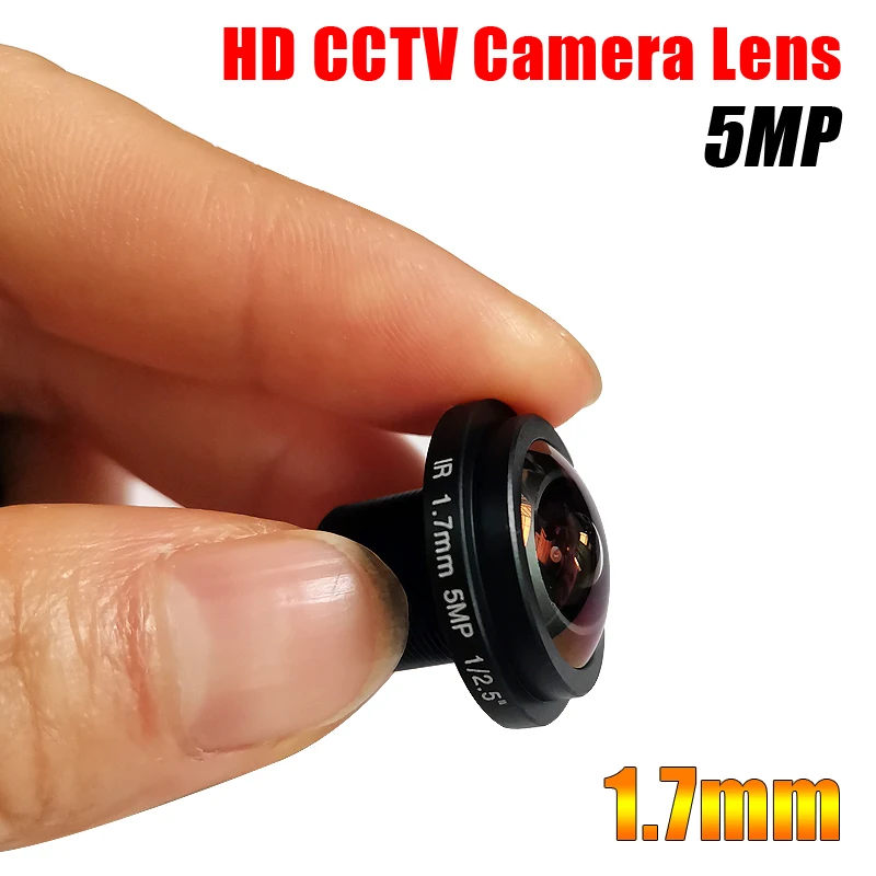 Объектив рыбий глаз 1 7 мм 5 Мп для HD CCTV IP POE камера M12 крепление 1/2.5 &quotF2.0 180 градусов
