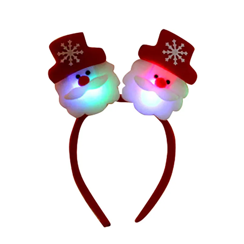 LED Light Christmas Adult Children Decorations Decor Headband Accessories New Good Gift For Kid 30DE15 (11)