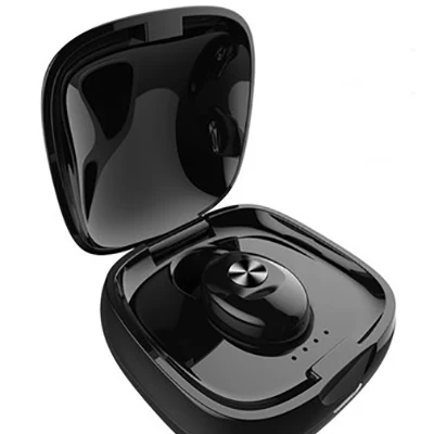 TWS XG12 bluetooth 5,0, беспроводные наушники, вкладыши, наушники, беспроводная гарнитура, водонепроницаемая, с микрофоном, свободные руки, наушники для телефона - Цвет: XGD12 Black